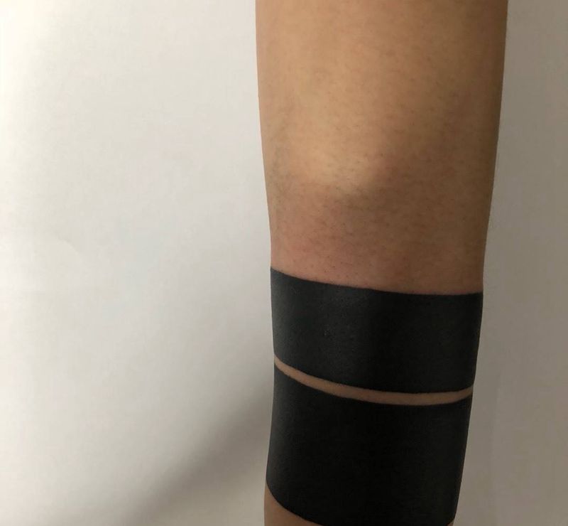 图腾纹身图片_成品手臂手部传统几何图腾纹身图案