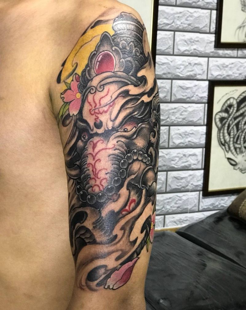 以后再也不用补色了纹身图片