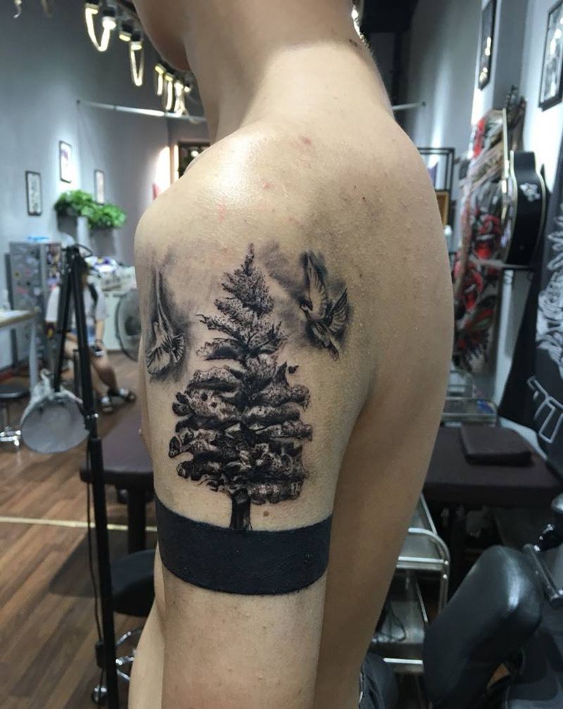 衔接 臂环非本店作品纹身图片