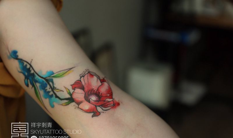 遮盖纹身图片_手臂纹身图案