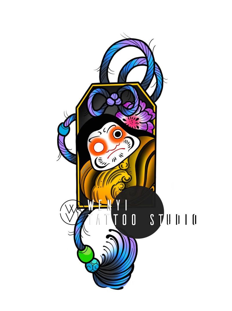 文一刺青——茨木    手稿展示纹身图片_手稿成品传统原创习俗纹身图案