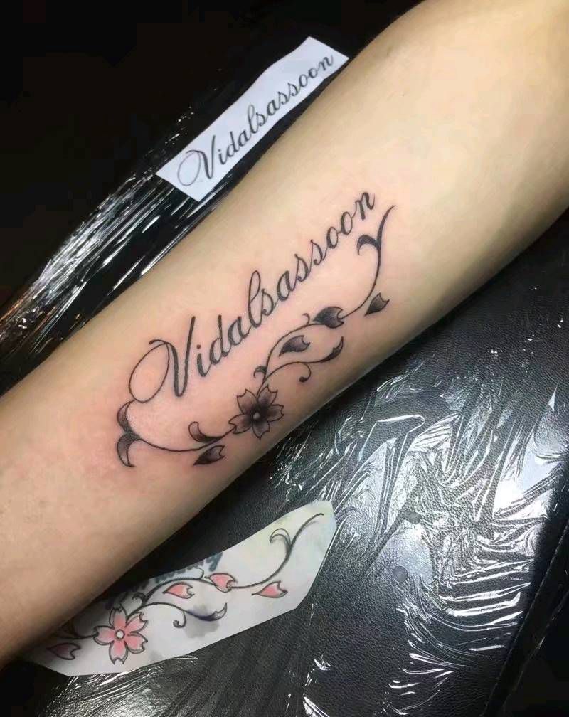 英文字母纹身图片