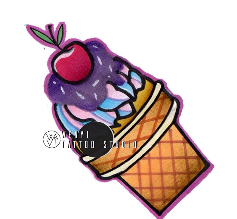 文一刺青——梦子     手稿展示纹身图片_手稿成品清新欧美原创纹身图案