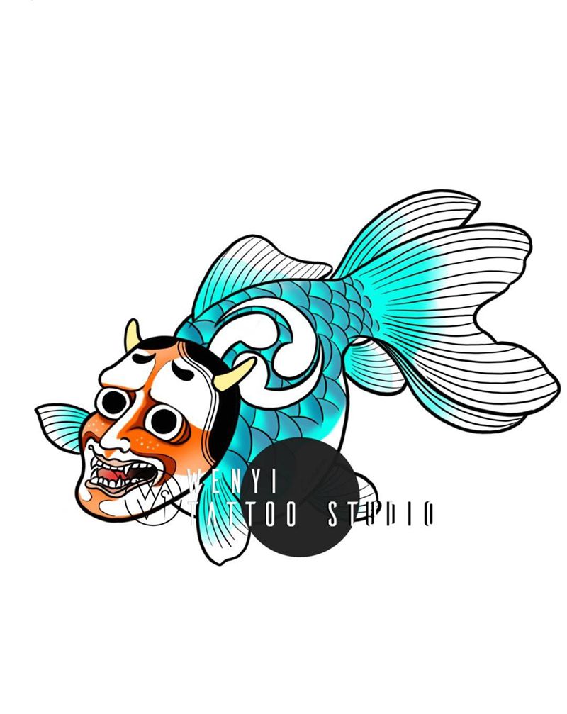 文一刺青——茨木纹身图片