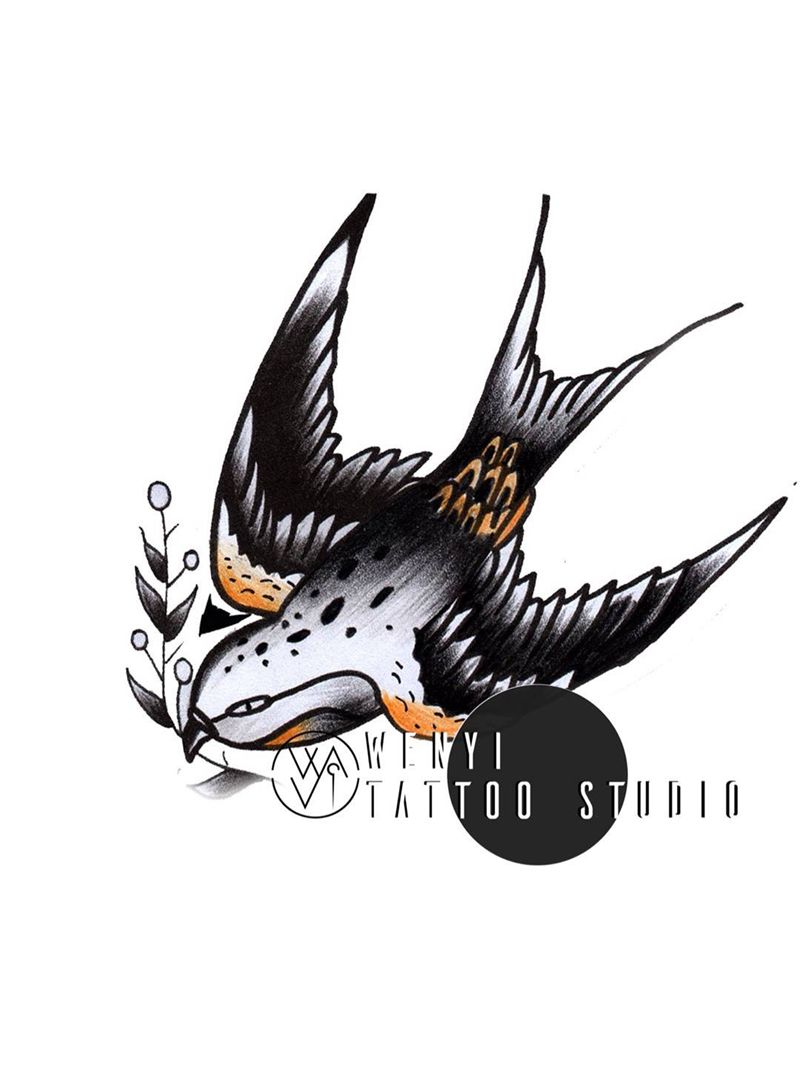 文一刺青——庭   手稿展示纹身图片_成品手稿欧美传统原创纹身图案