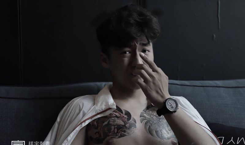 老虎纹身图片_成品胸部传统原创动物纹身图案