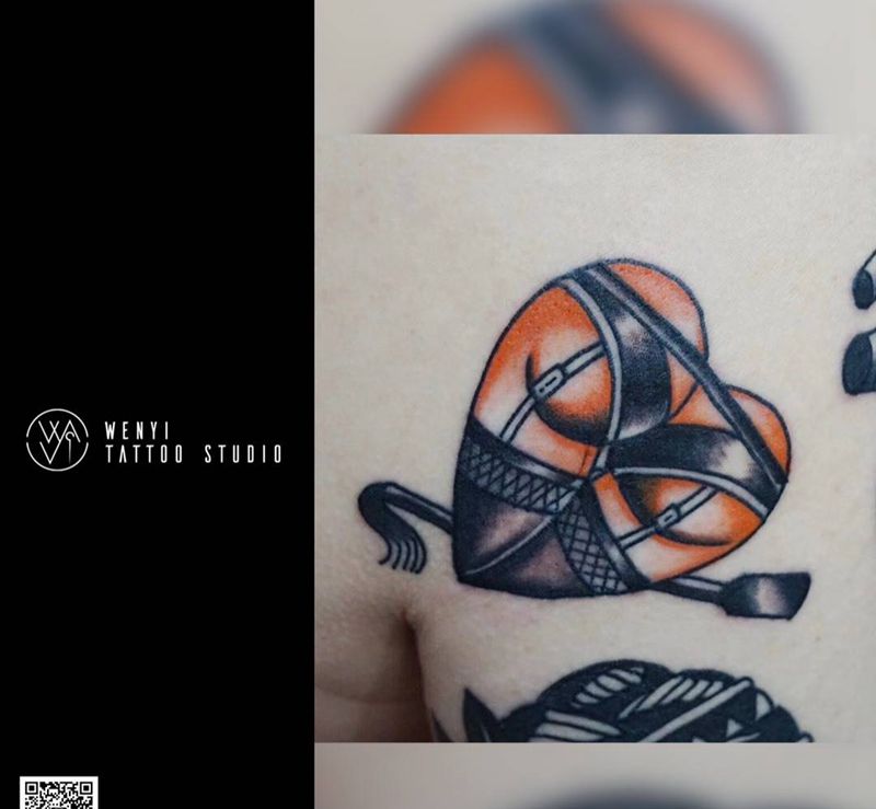 文一刺青-school纹身图片_手臂背部Old SchoolNew School纹身图案