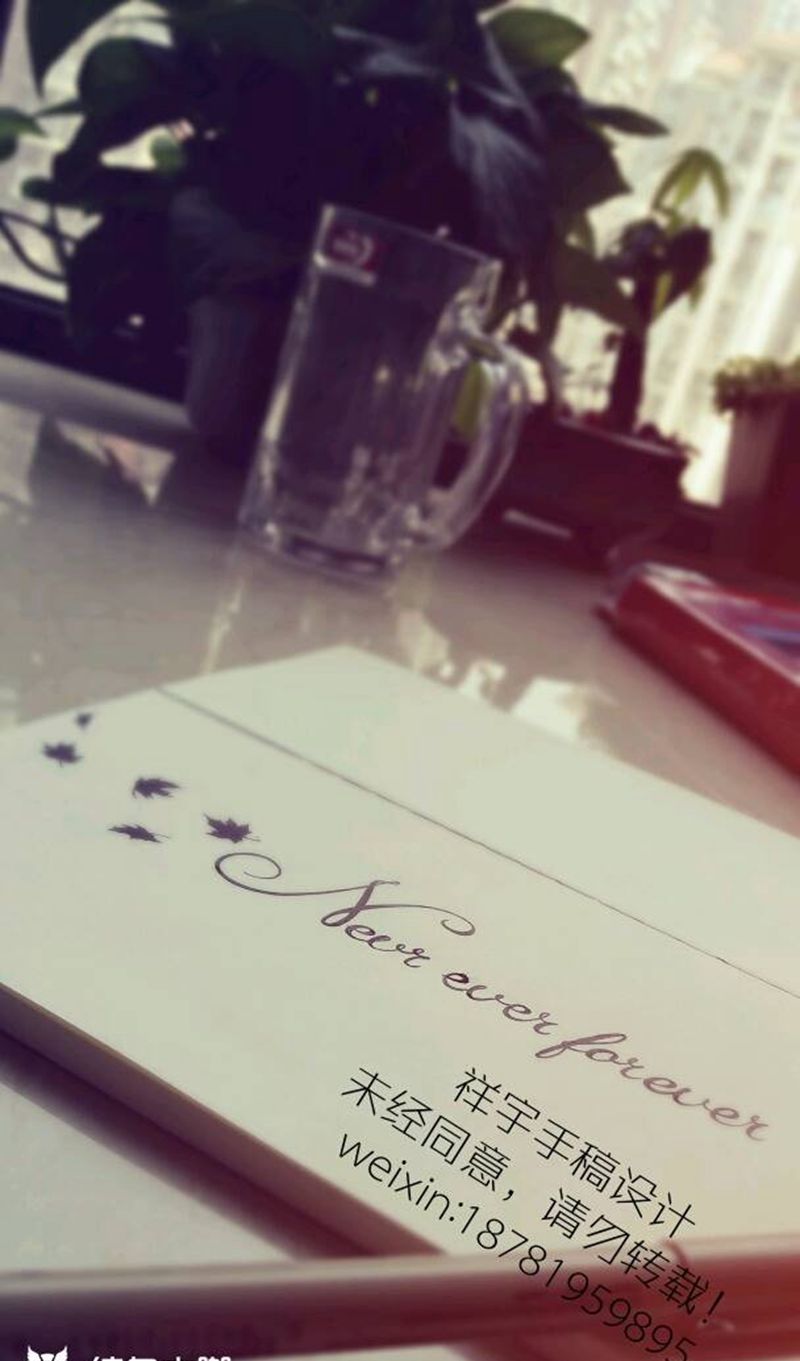 字母手稿纹身图片_手部清新字符原创手稿纹身图案