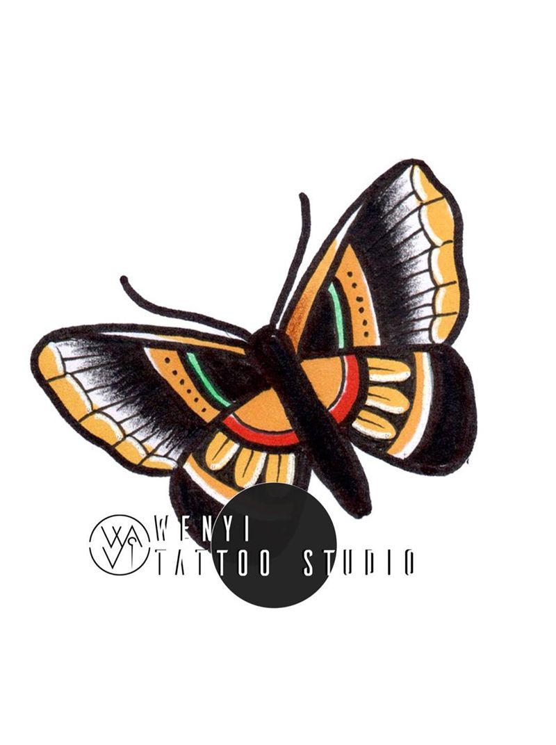 文一刺青——庭   手稿展示纹身图片_成品手稿原创欧美传统纹身图案