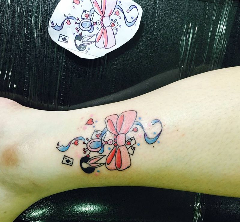 小清新纹身图片