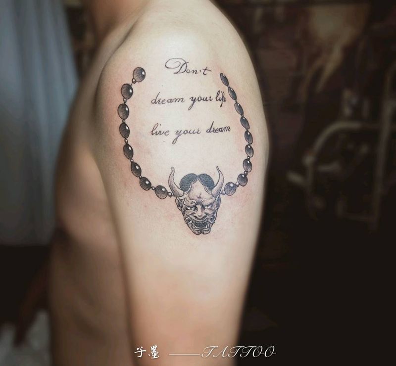 般若纹身图片_手臂纹身图案