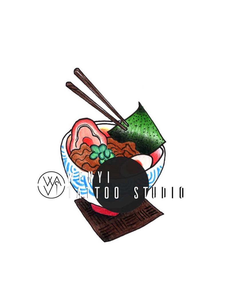 文一刺青——茨木    手稿展示纹身图片_成品手稿传统欧美原创纹身图案