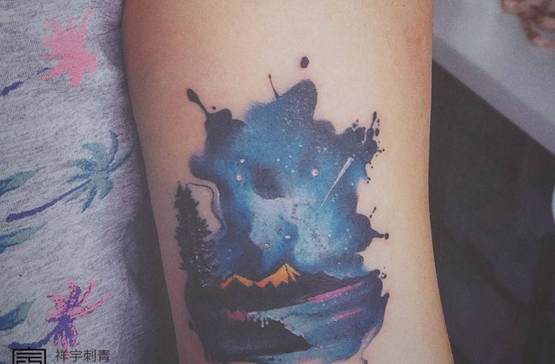 闺蜜纹身纹身图片_手部清新原创成品纹身图案