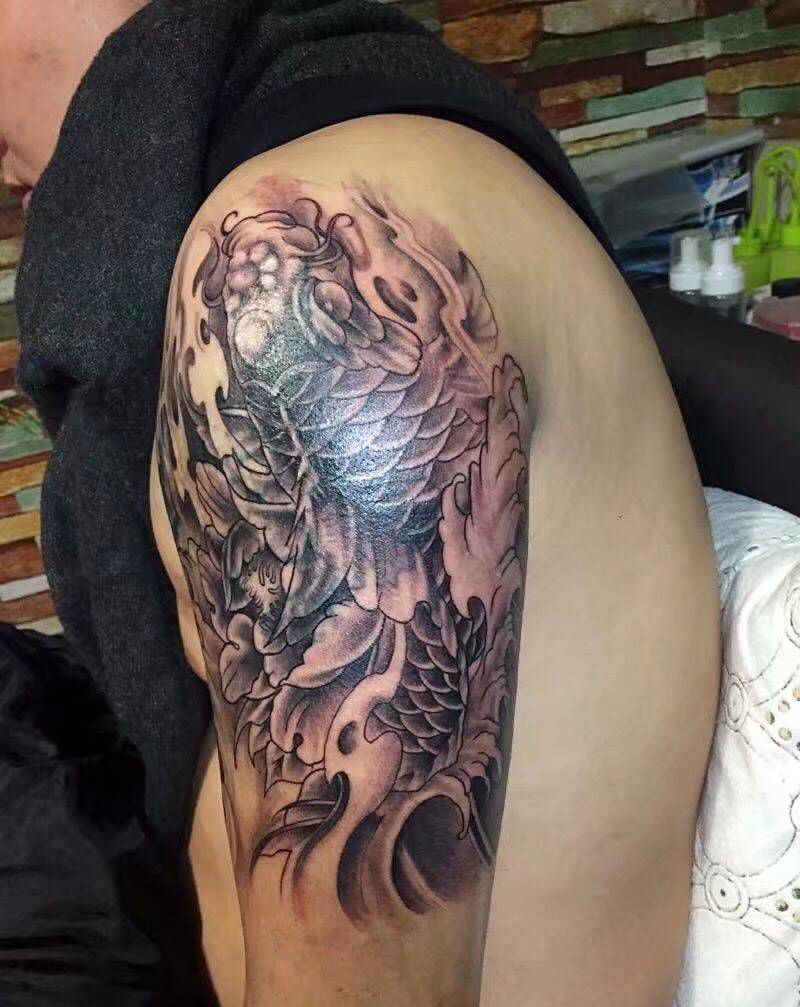 遮盖老纹身纹身图片