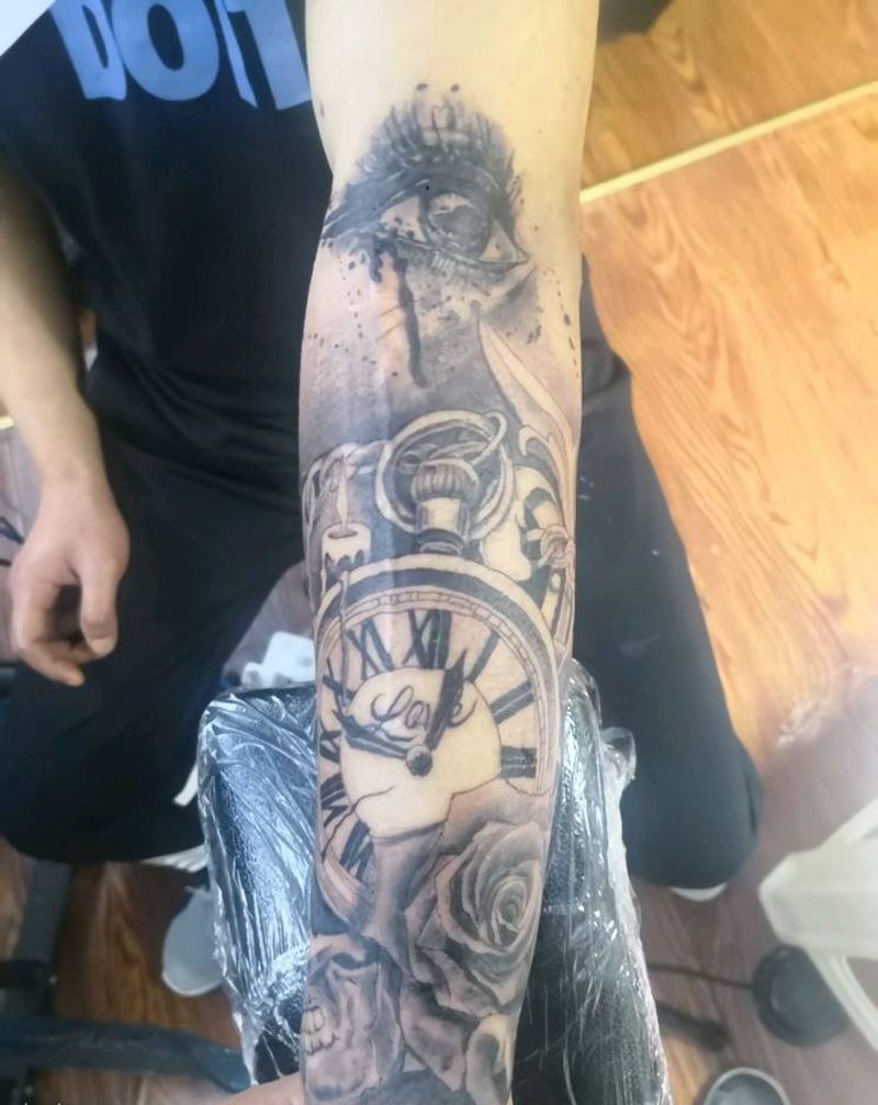 。。纹身图片_手臂纹身图案