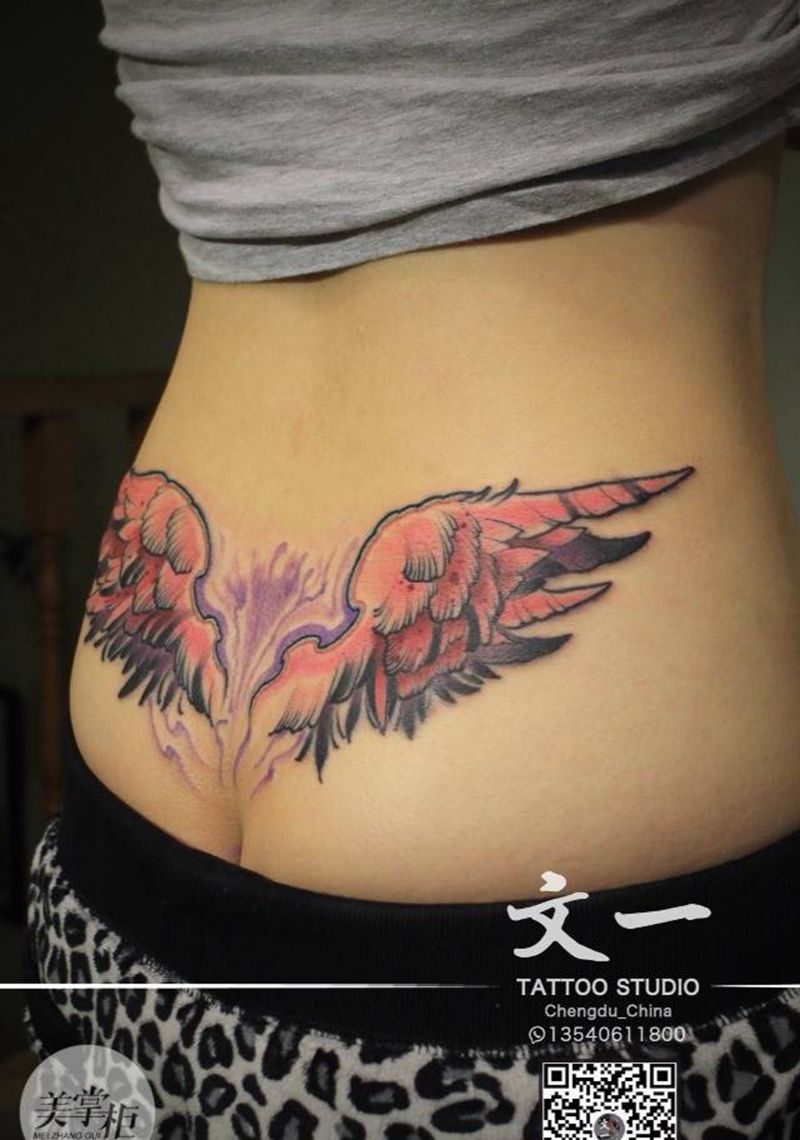 new school纹身图片