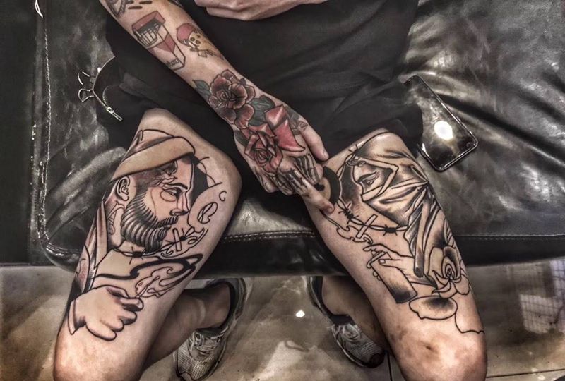 old school纹身图片