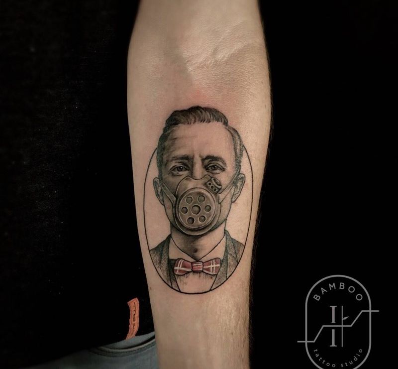 人像写实纹身图片_成品手臂手部欧美肖像写实原创人物纹身图案