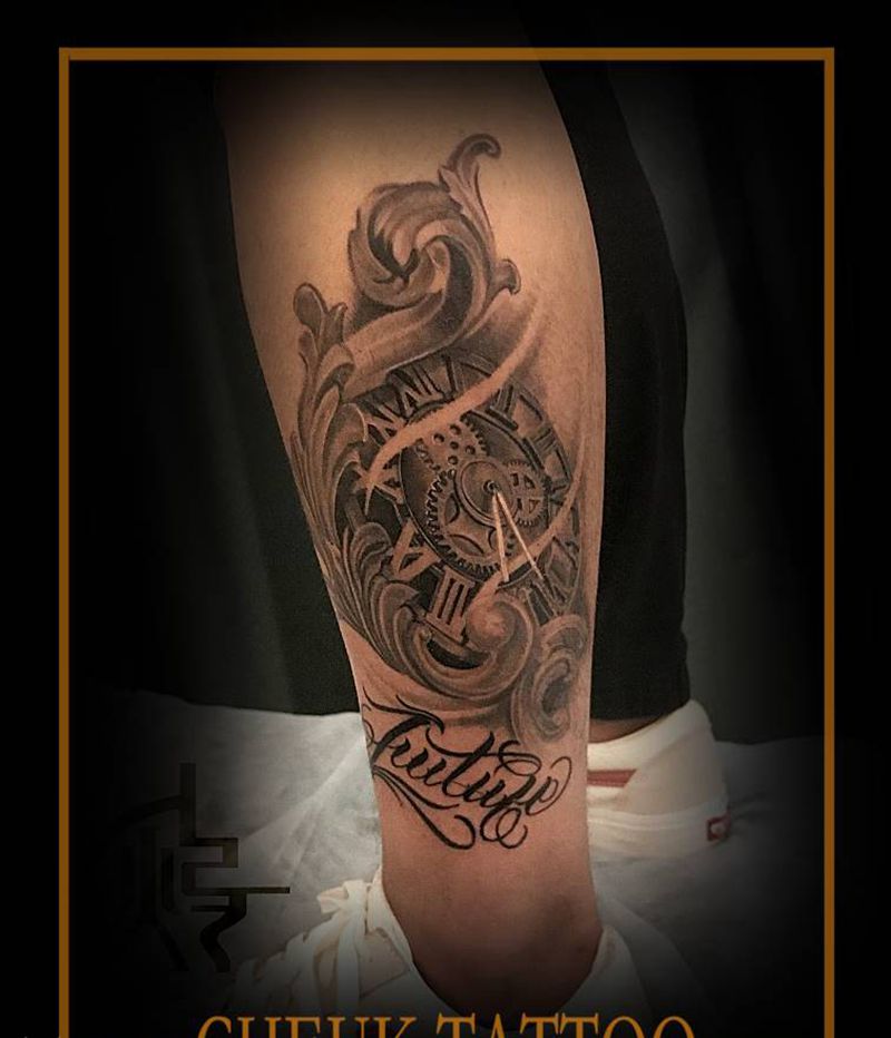 尽纹身图片_欧美写实纹身图案