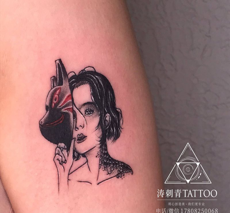 小清新纹身图片_手臂纹身图案