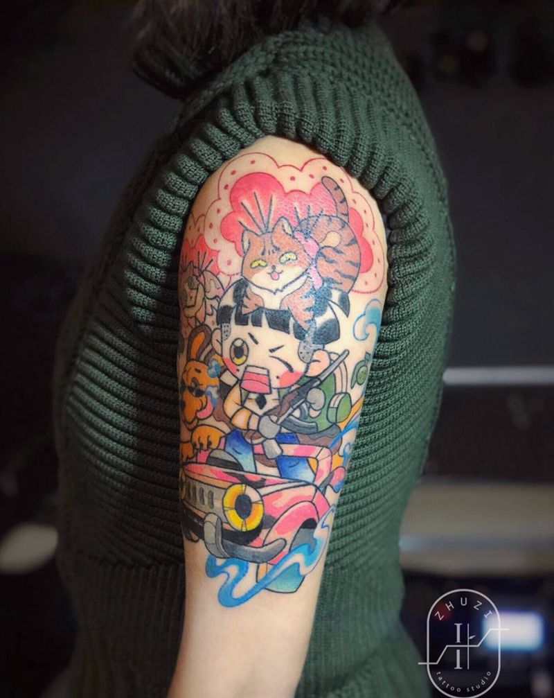 一家人纹身图片