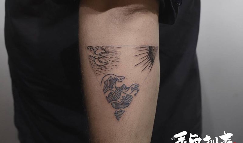 作品纹身图片