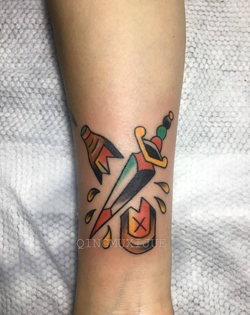 old school纹身图片_手臂脚部Old School纹身图案