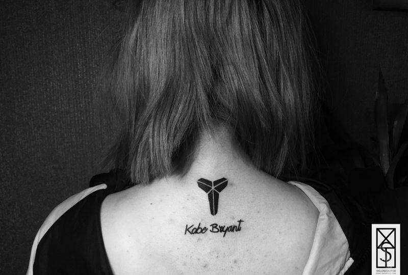 Kobe纹身图片_成品图腾欧美清新纹身图案