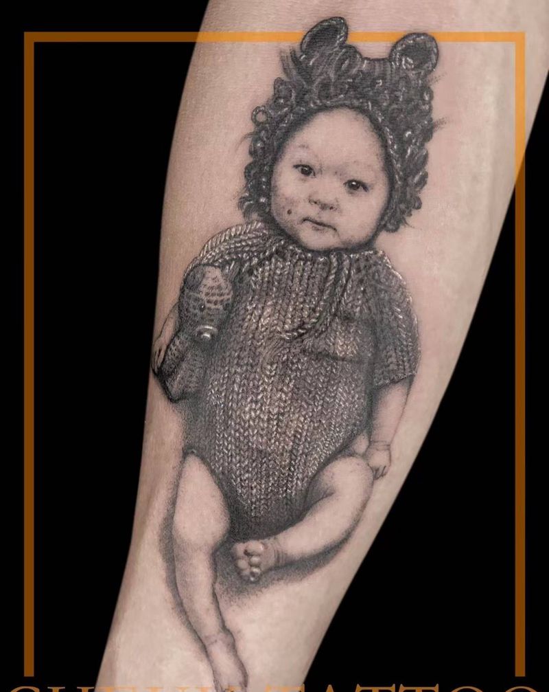 ..纹身图片_欧美写实纹身图案