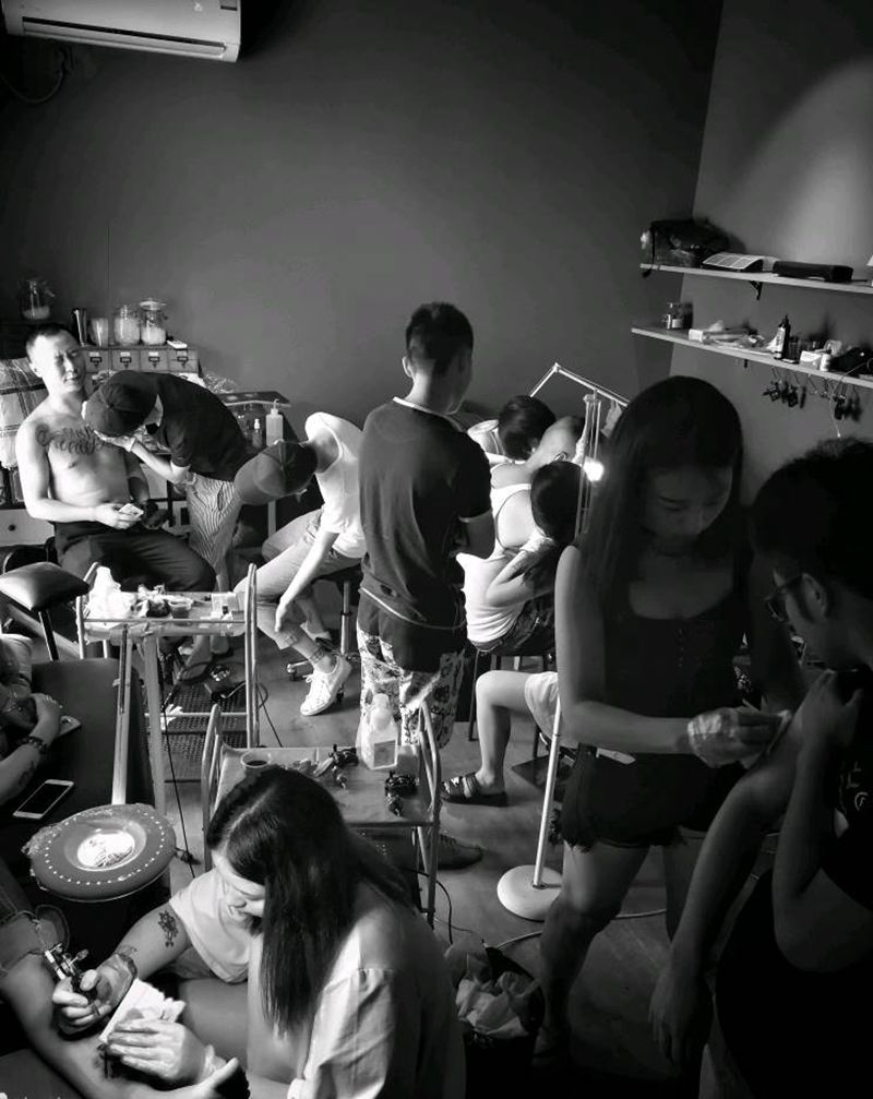 火热的夏天纹身图片_原创成品纹身图案