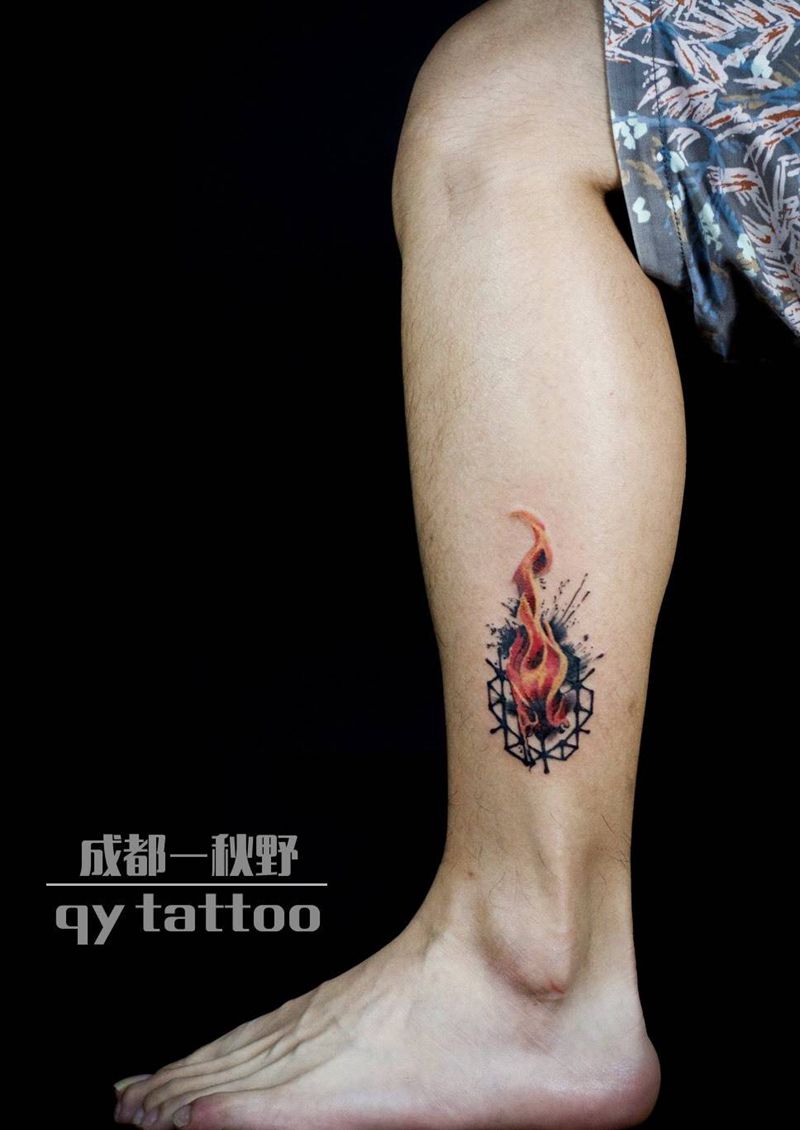 火焰纹身图片
