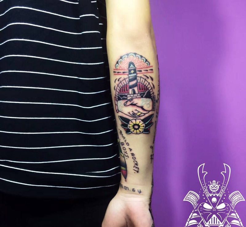 Old school纹身图片