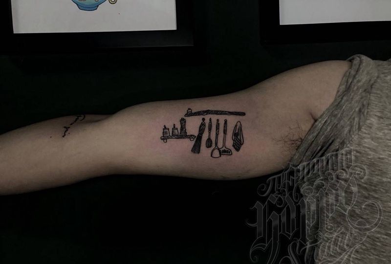 线条纹身设计纹身图片