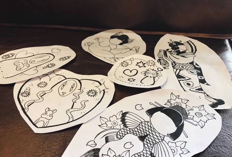 old school纹身图片