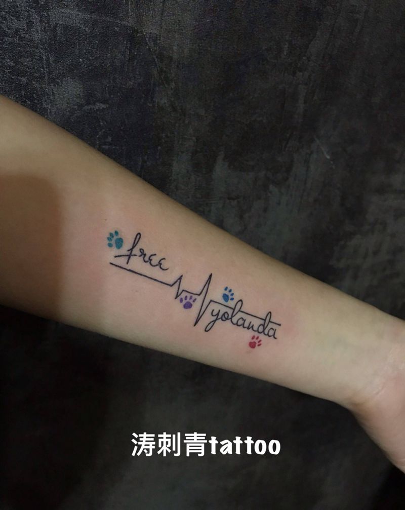 英文纹身图片_手臂纹身图案