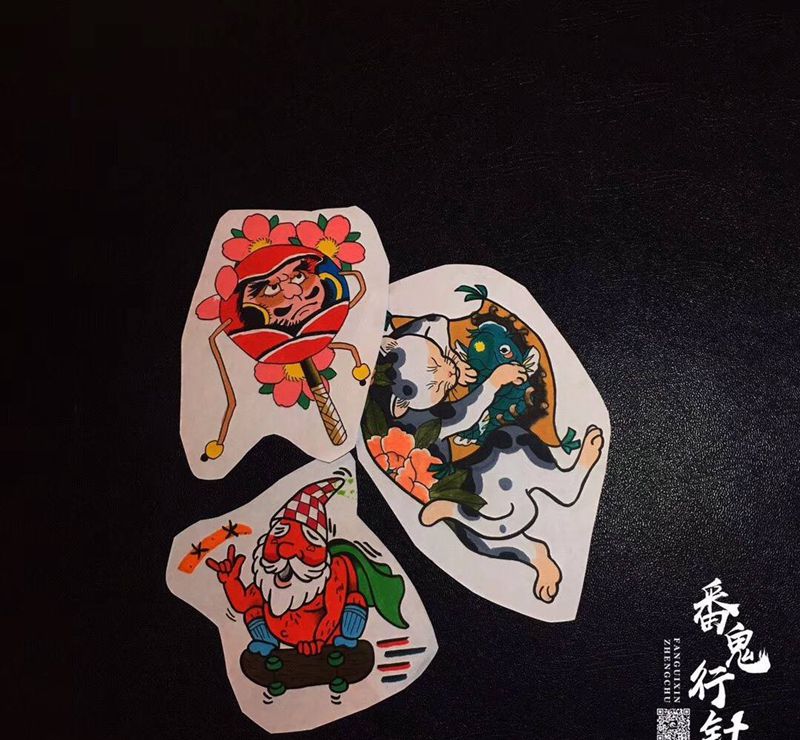 手稿图活动价纹身图片