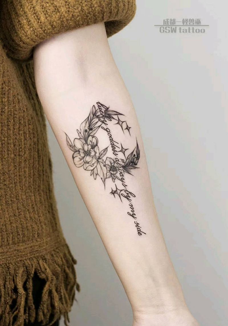 小清新文字纹身图片