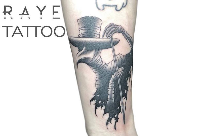 ...纹身图片_成品手臂欧美动物纹身图案