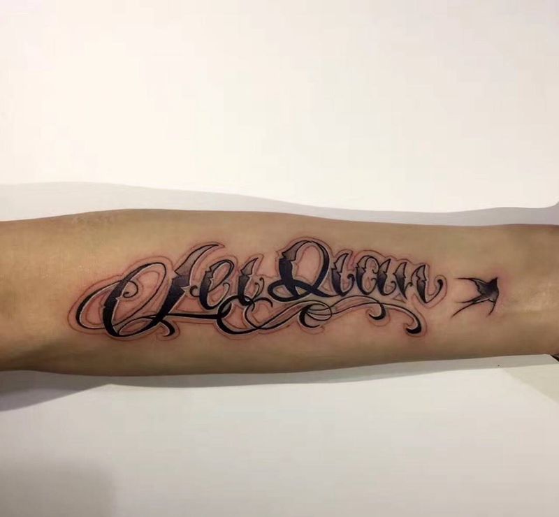 奇卡诺纹身图片_成品手部欧美字符静物纹身图案