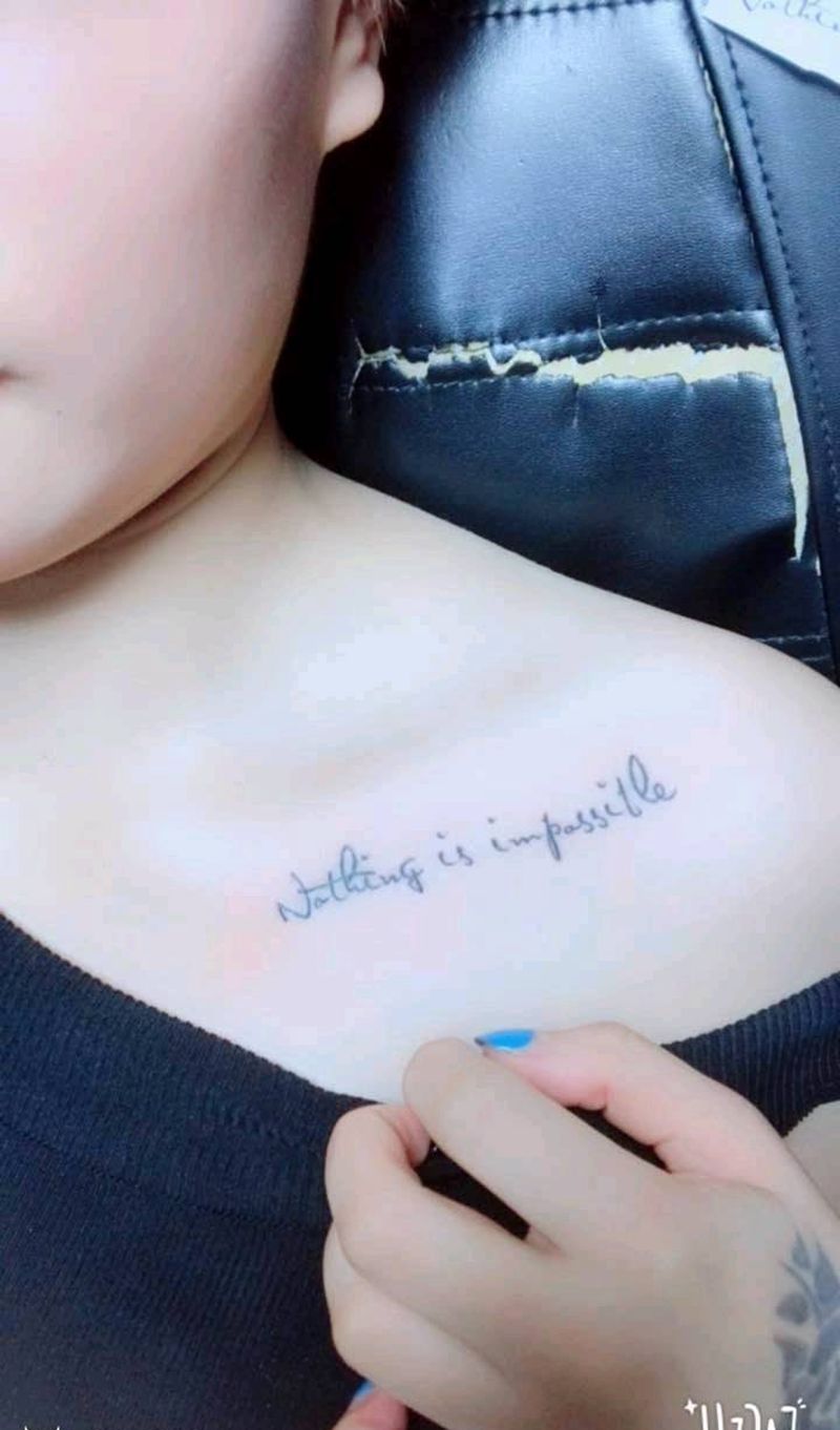 没有什么不可能纹身图片