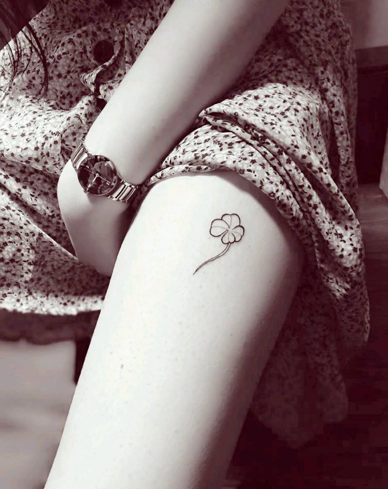 简约风纹身图片