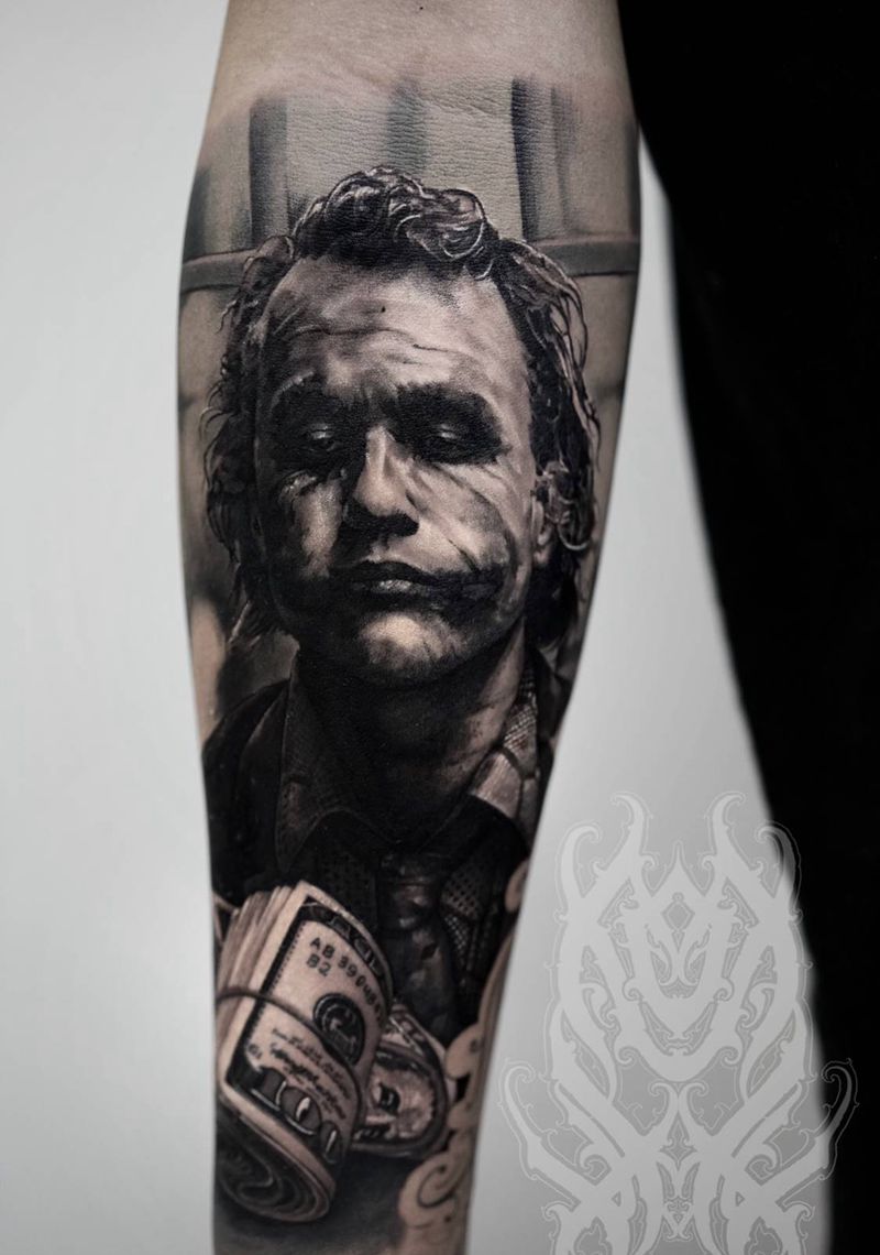 LostMemory纹身图片_欧美写实纹身图案