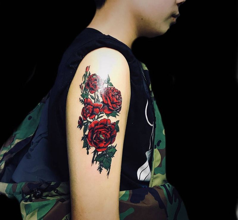 1纹身图片_成品手臂纹身图案