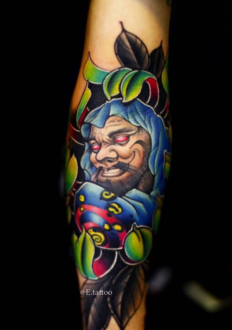 达摩蛋纹身图片