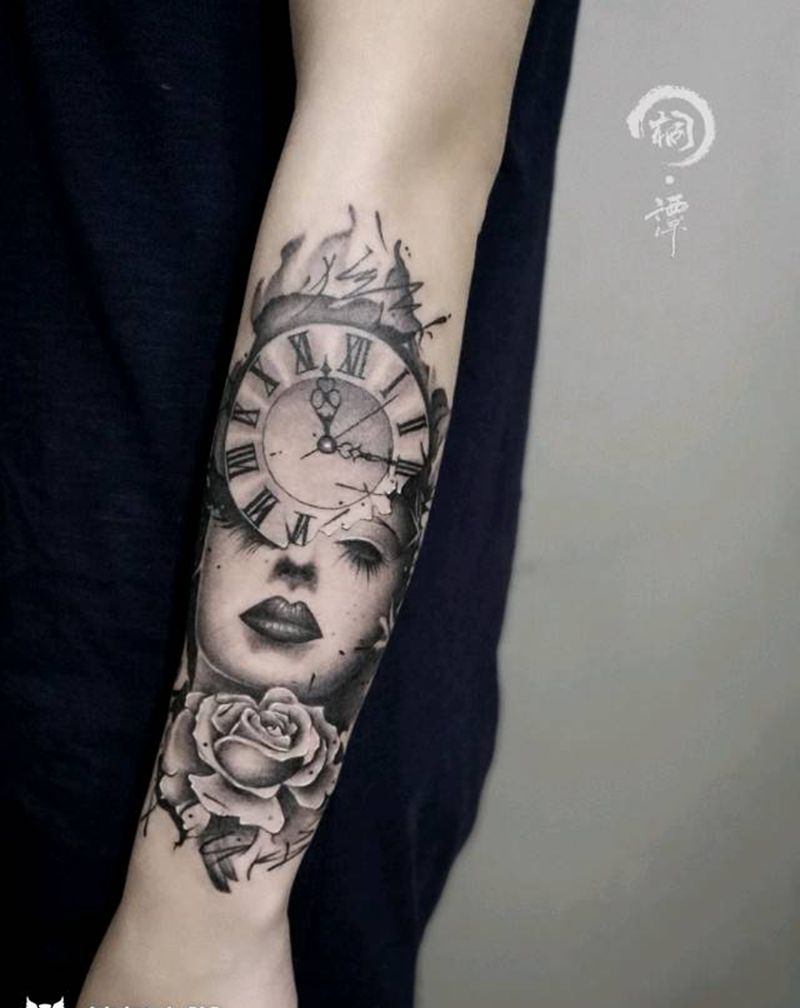 欧美风格纹身图片