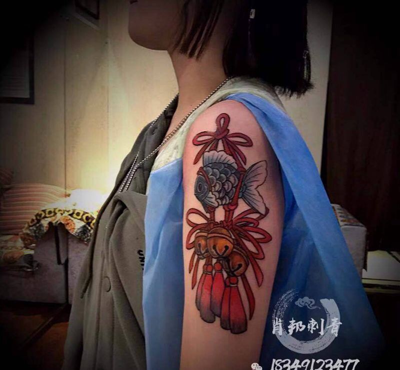 中国结纹身图片