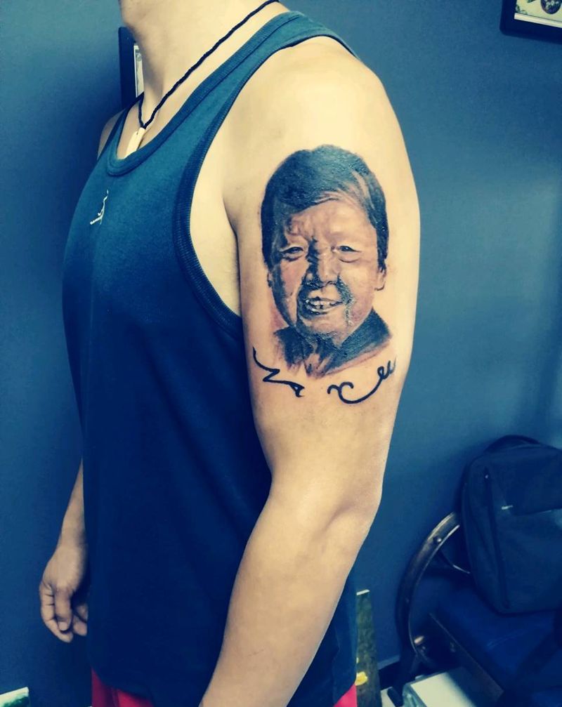 定格的记忆纹身图片_欧美写实纹身图案