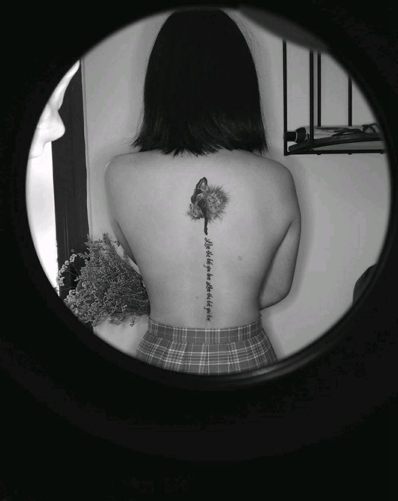 芭蕾姑娘纹身图片