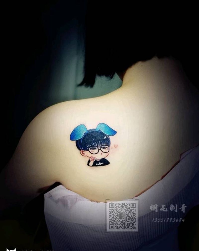 卡通纹身图片