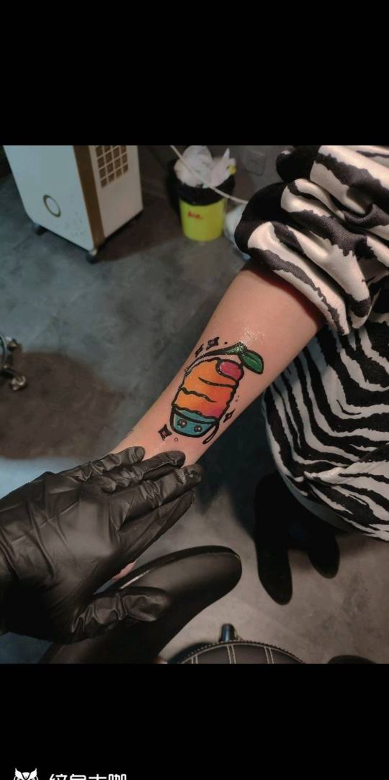 冰淇淋纹身图片